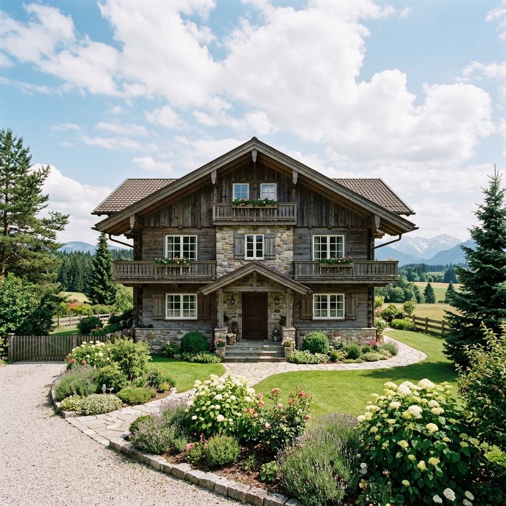 Chalet Chalet Hochries 178 von Chiemgauer Holzhaus — Holzhaus in Holztafelbau mit rund 178 m²