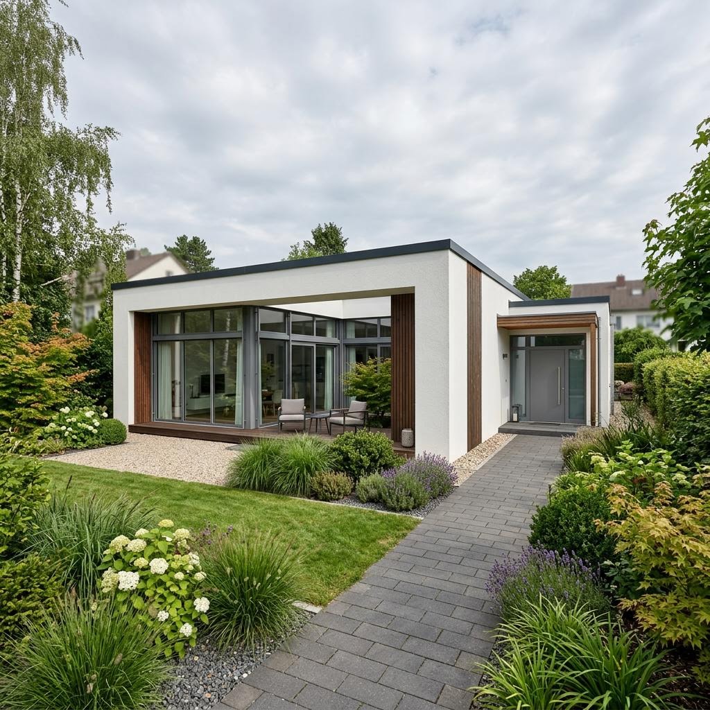 HELMA Eigenheimbau Atrium-Bungalow 146 – Richtwert HELMA Eigenheimbau Atrium-Bungalow 146 – Villa, Richtwert pro m²