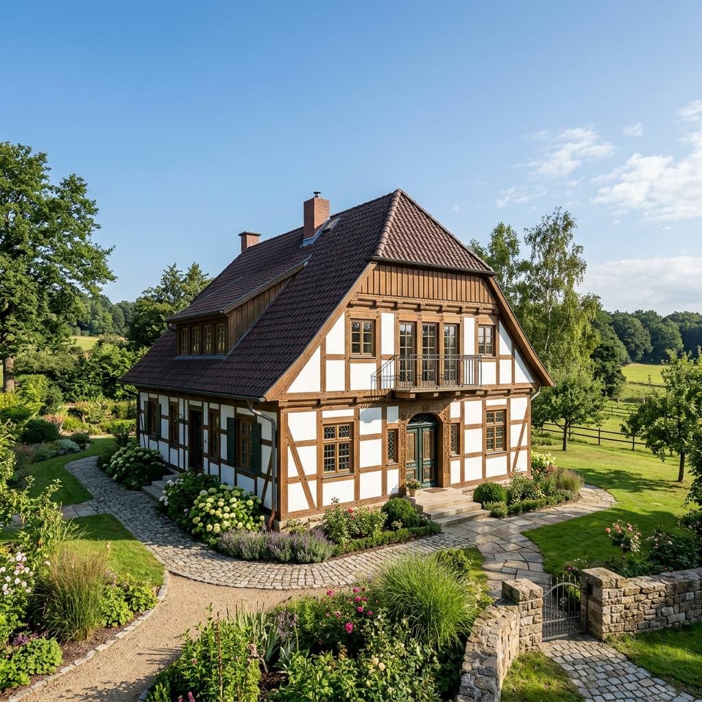 Fuhrberger Fachwerkhaus Fachwerk-Landhaus – Villa, Richtwert pro m²