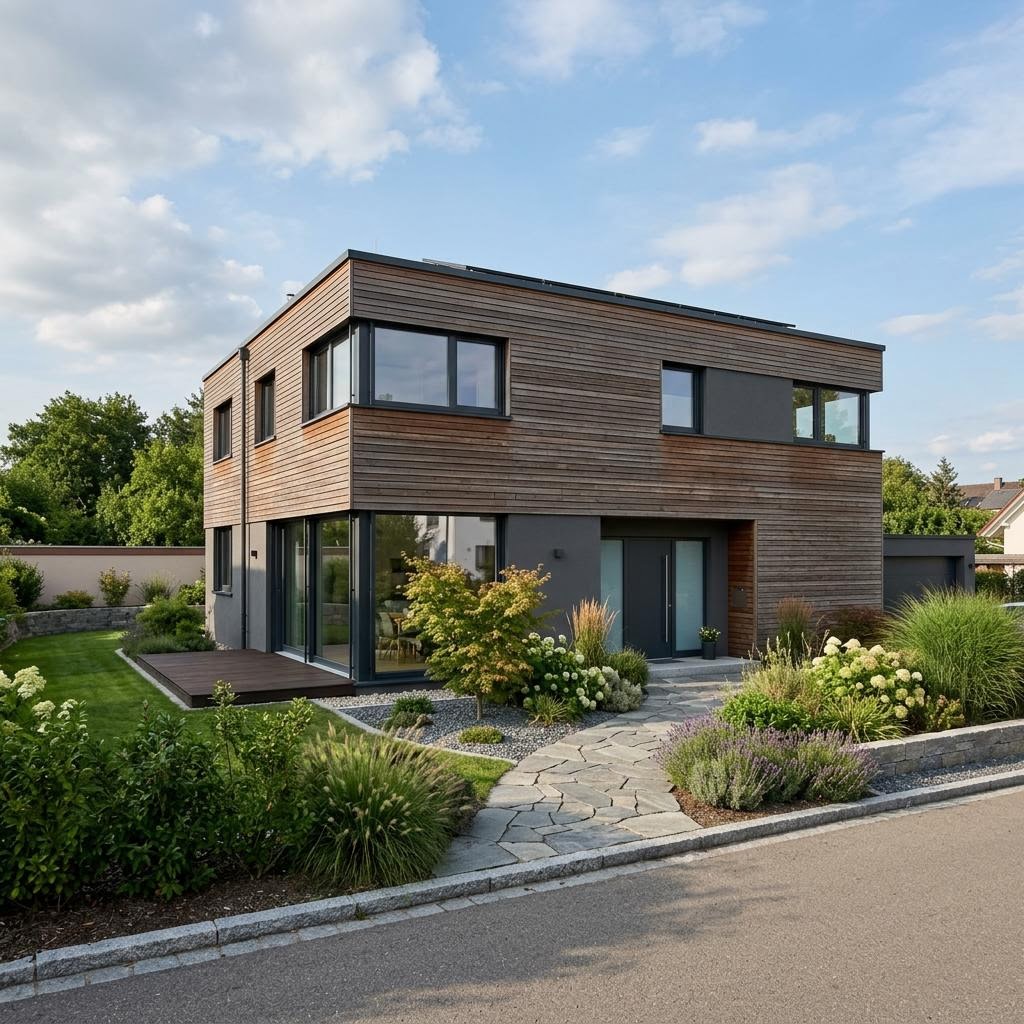 Kubushaus Kubus Nord 176 von Meisterstück-HAUS — Fertighaus mit rund 176 m²