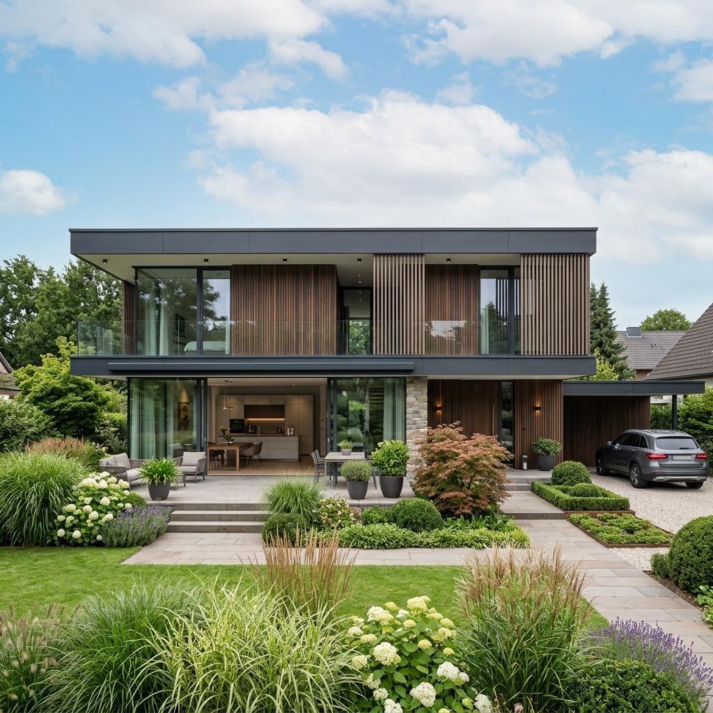 Luxusvilla & Designerhaus Designhaus Luce 198 von GRIFFNER — Holzhaus mit rund 198 m²