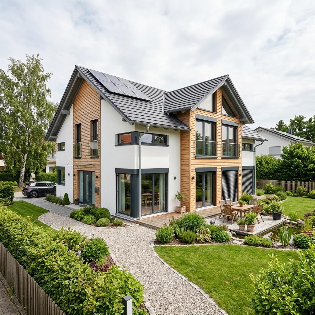 Mehrgenerationenhaus Mehrgenerationenhaus Solitaire Generation 228 von Schwabenhaus — Satteldach, 228 m²